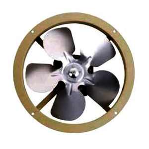 Ventilador monofásico con aro-soporte y hélice 10A/200 Aro/Pala