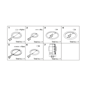 Kit juntas para reparación DANFOSS SVA-ST50 148B6063