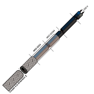 Cable Calefactor externo para separadores 30w. AKO-52341