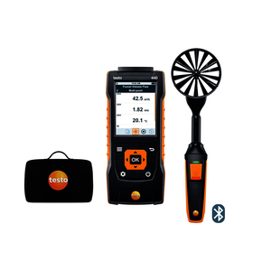 Set de molinete de 100 mm testo 440 con Bluetooth ®